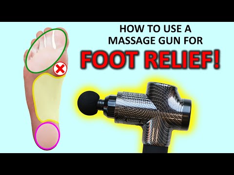 How To Use A Massage Gun For Foot Relief (& Plantar Fasciitis)