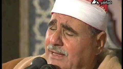 الشيخ سيد متولى يبدع فى تلاوة سورة مريم