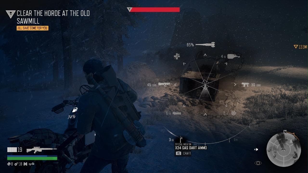 Days Gone Sawmill Horde Easy Method (BND-150) Best Gun