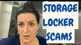 Storage Locker Scams