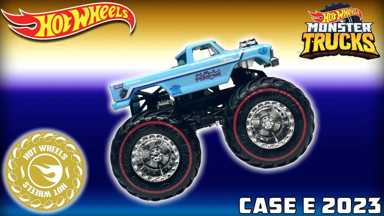 Hot Wheels Monster Trucks Bigfoot Azul - Mattel