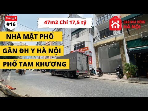 Video Bán Nhà Mặt Phố Tam Khương 47m2 17,5 Tỷ Gần Bệnh Viện... - youtube