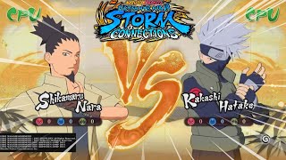 Shikamaru (Boruto) vs Kakashi CPU battle in 4K 60fps! screenshot 4
