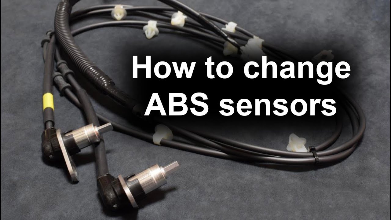 How to Change ABS Sensors on any car - the RIGHT way - YouTube