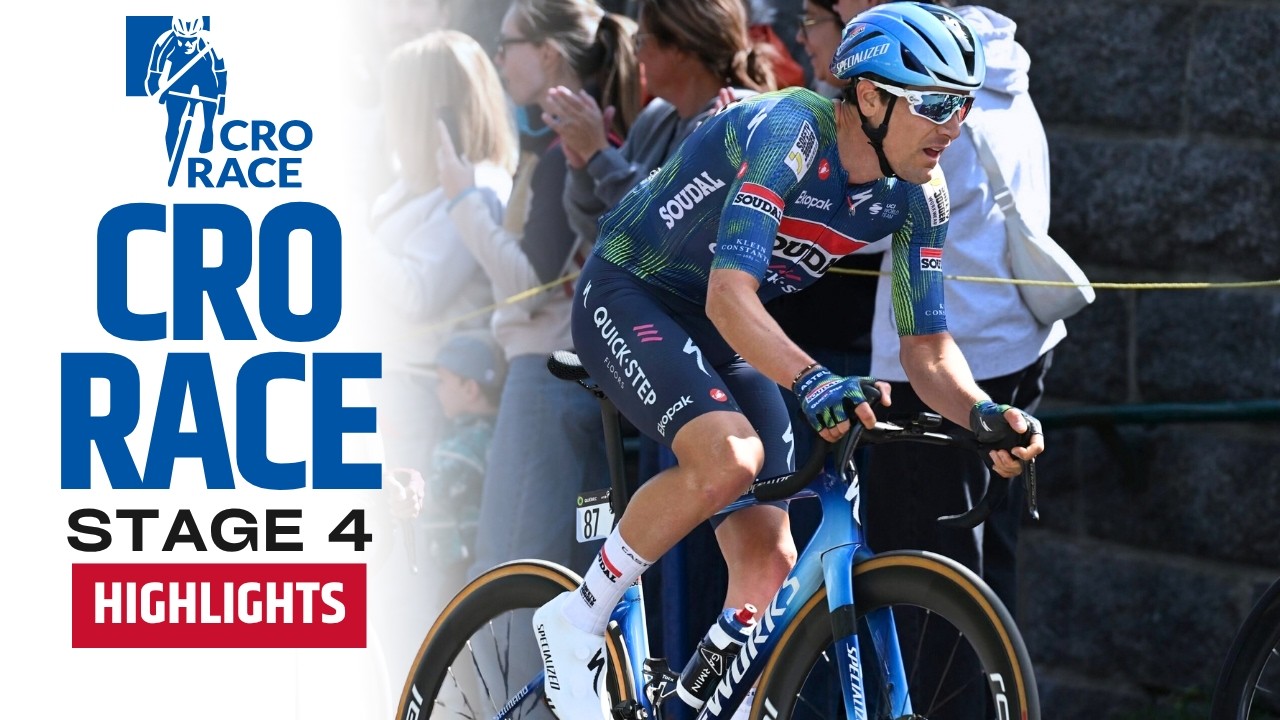 ONLY 30 SECONDS WITH 15KM TO GO?! | CRO Race 2026 | Stage 4 | Highlights
