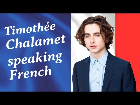 Reacting to Timothée Chalamet Speaking French - StreetFrench.org