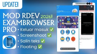 UPDATE!! MOD RDEV EXAMBROWSER PRO || 2026!!  screenshot 3