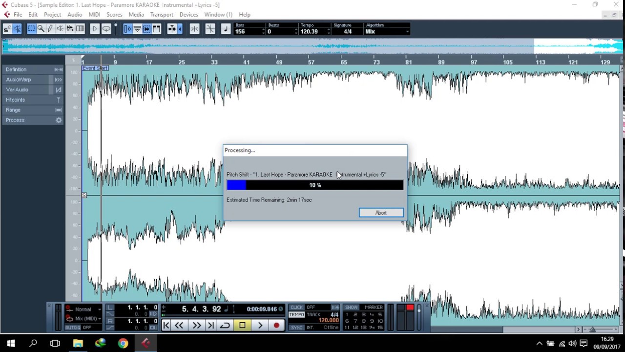 Tutorial Pitch Shift Tangga Nada Lagu Menggunakan Cubase - YouTube