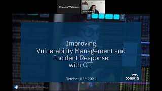 Cyber Threat Intelligence (CTI) – Ett smartare sätt för sårbarhetshantering (webinar in english)