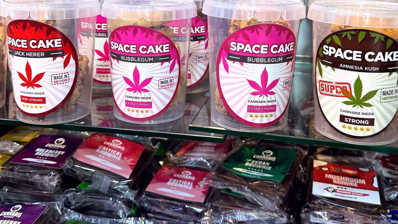 AMSTERDAM Cannabis Museum Shop | Space Cakes & Jellies | Explore the Culture of Cannabis 🌱🍰