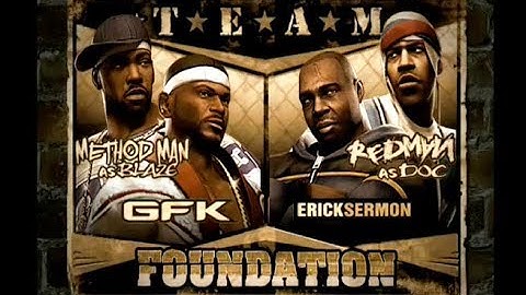 WU TANG CLAN VS. DEF SQUAD  [Def Jam Fight For NY] PS2