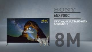 SONY 65X900C 4K Ultra HD with Android TV XBR X900C Series // Full Specs Review