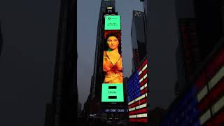 Helena Paparizou in New York’s Time Square #SpotifyEQUAL #Shorts