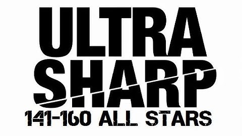 Ultra Sharp Level 141-160 All Stars Walkthrough