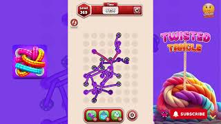 Twisted Tangle - Level 369  - Gameplay walkthrough