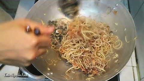 Hoa Chuối Xào Ốc Ao Anh Em Nhậu Có Thể Bỏ qua được sao