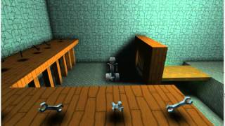 XNA Game Test (dynamic light levels, textures, entities)