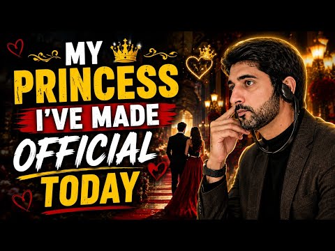 My Princess I've Made Official Today | today emotions Poems| fazza poems | love story poems 
