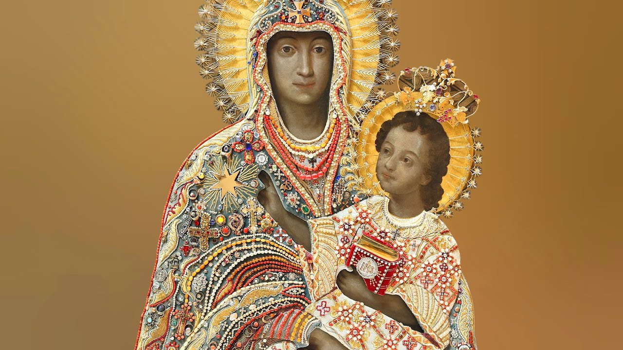 Flos Carmeli - zasłonięcie obrazu MB Szkaplerznej w Czernej