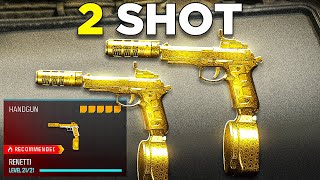 the NEW *2 SHOT* RENETTI CLASS is BROKEN in MW3! (Best RENETTI Class Setup) - Modern Warfare 3