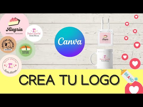 ✅😱 How to MAKE YOUR OWN #LOGO in CANVA 💡 and DOWNLOAD it with a TRANSPARENT BACKGROUND 🔴 Easy and...