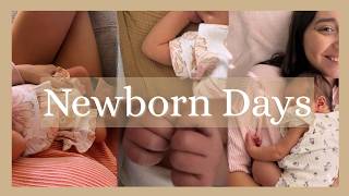 Newborn Days✨ morning snuggles, my birth story, first days at home|