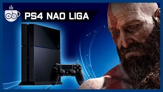 PS4 - Liga, Luz Azul e Desliga? Resolvido!