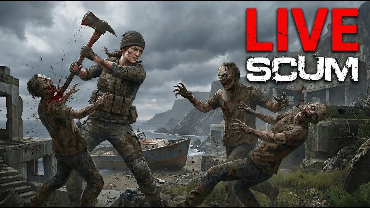 Hardcore Survival 💀 SCUM Gameplay [No Commentary] last live before update