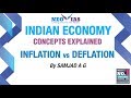 INFLATION vs DEFLATION | INDIAN ECONOMY CONCEPTS | SPEED ECONOMY | INDIA'S BEST ECONOMY CLASSES