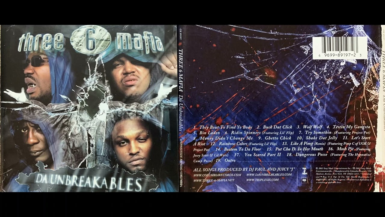 Three 6 Mafia *Clean* (19. Outro - Radio)(Da Unbreakables) DJ Paul