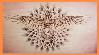 Pyrography/Woodburning Timelapse! by Adrian Woodworm 409 views 1 year ago 3 minutes, 33 seconds