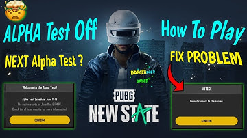 How to Fix Problem PUBG New State cannot Cannect the server ! | How To Play pubg new State in Mobile