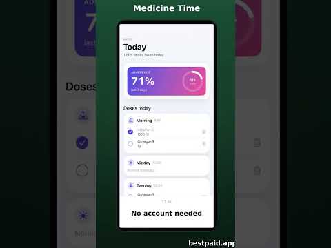Medicine Time demo video