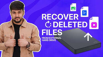 How to Recover Data from External Hard Drive | Recover Deleted Files from External Hard Drive