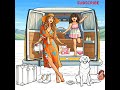 Mom And Daughter Outdoor Bond With Their Own Dog #mom #girl #dog #satisfying #short