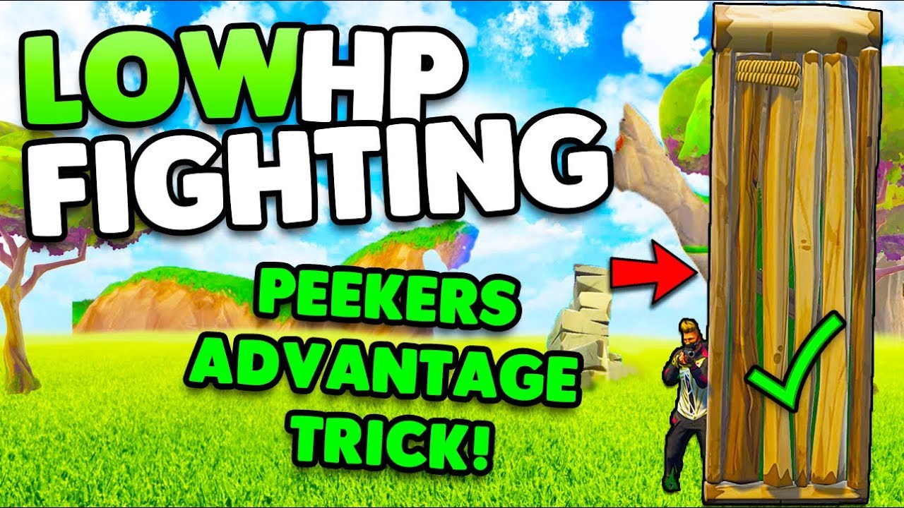 Fighting With Low HP! Awesome Trick To Always Have The Peekers