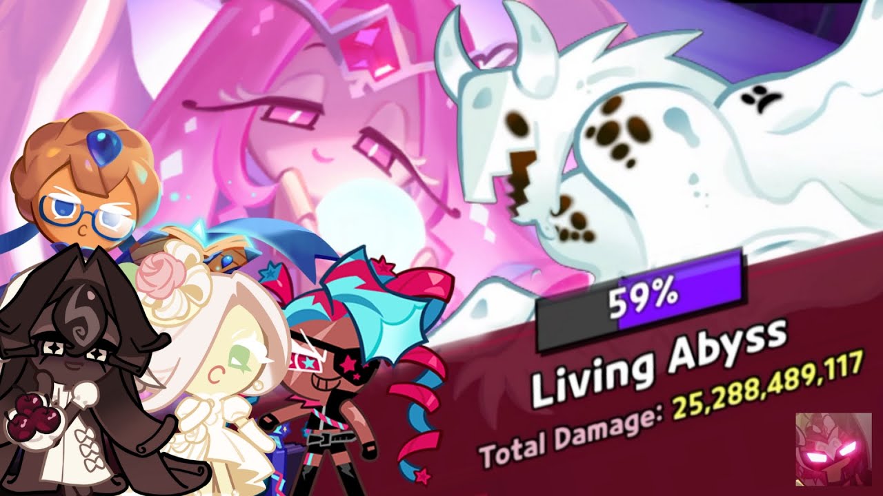NEW ABYSS TEAM | COOKIE RUN KINGDOM | GUILD BATTLE | LIVING ABYSS | THE COUPLE GOING CRAZY ☠︎︎
