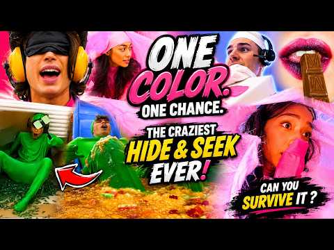 Can You Survive EXTREME ONE COLOR Hide & Seek? 🌈