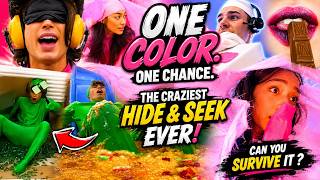 Can You Survive Extreme One Color Hide & Seek? 🌈