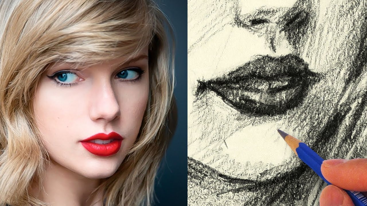 MaasArt  Heres my new drawing oftaylorswift  ive drawn taylor a few  times but had this one in the to draw folder for a while because i loved  her features in