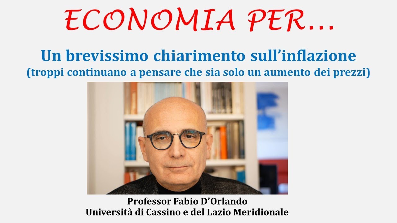 Inflazione: un breve chiarimento per evitare un errore ricorrente
