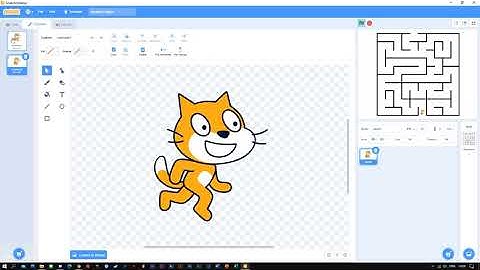 สร้างเกมเขาวงกตด้วยโปรแกรม Scratch l Maze scratch
