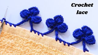 How To Crochet For Beginners Beautiful design 👌|Beginners Crochet Lace Pattern❤️ Beginners Crochet,⭐