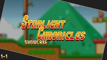 Starlight Chronicles: World 1-1 Gameplay Showcase [SMBX 38A]