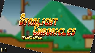 Starlight Chronicles: World 1-1 Gameplay Showcase [SMBX 38A]
