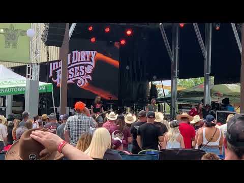 Them Dirty Roses - Cocaine and Whiskey @ Hwy 30 Music Fest Filer ID 6/23/23