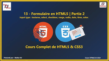 Formulaire en HTML5 - Partie 2 @Cours Complet de HTML5 & CSS3 2024 | DevLoop #13