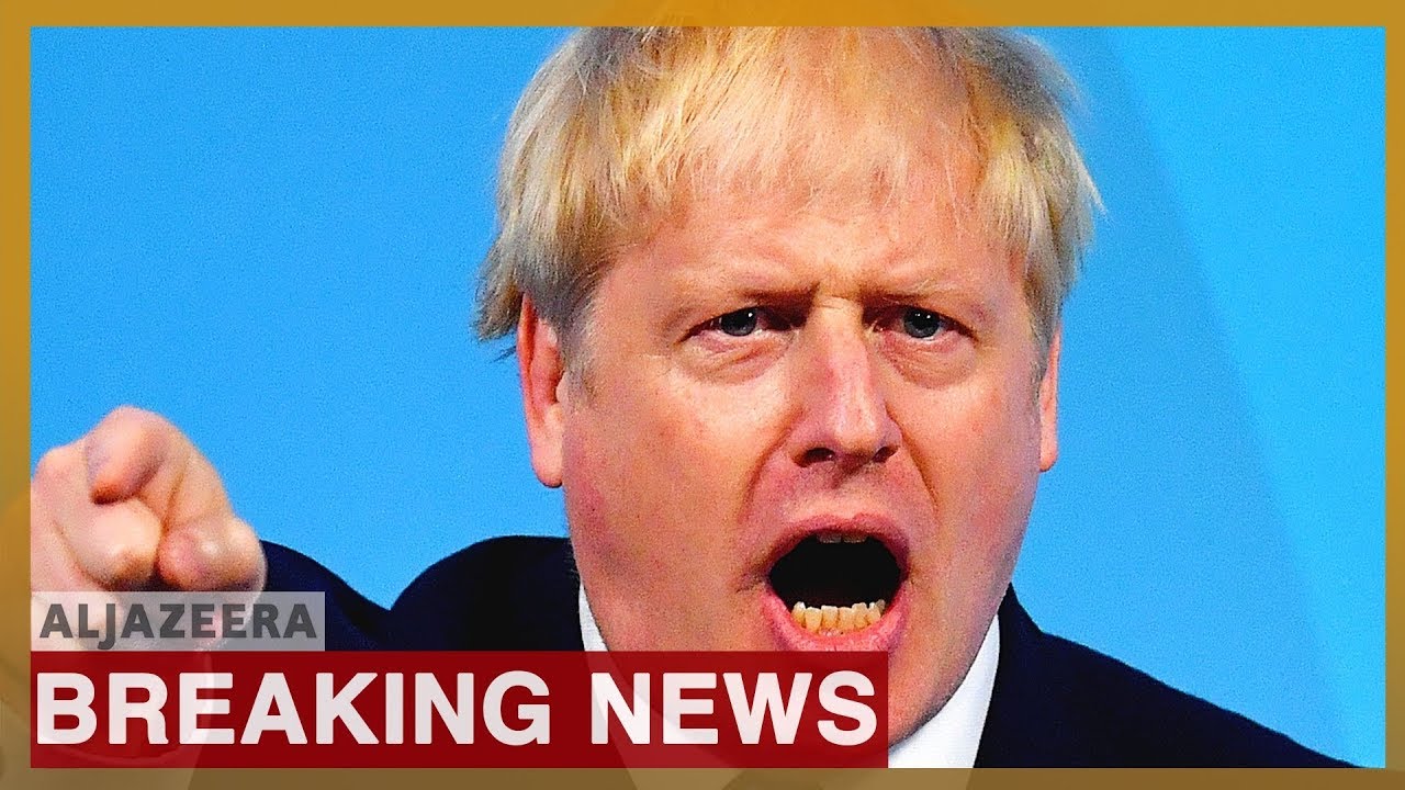 aljazeera english logo Boris Johnson vows to 'get Brexit done' as he wins UK PM race
