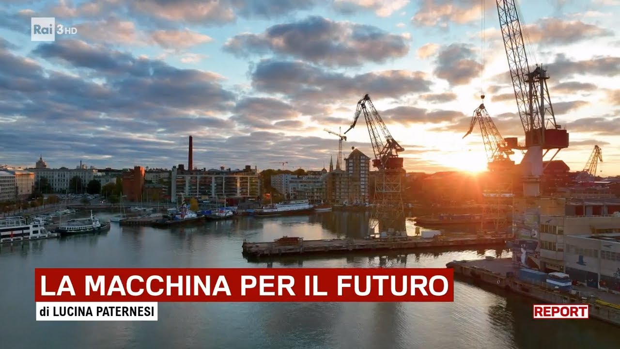 La macchina per il futuro - Report 09/01/2023