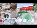 HUGE VINTAGE SHOP WITH ME + HAUL! | Thrifting for antique treasures!